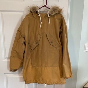 Tenth Mountain Reversible Anorak with Fur Trim - Unisex